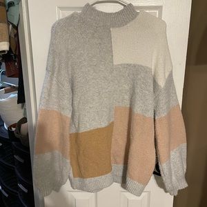Color block Sweater